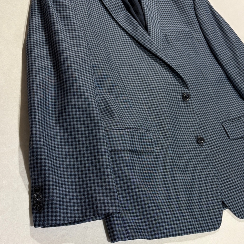 Michael Kors Men’s Classic Fit 48 R Navy Sport Coat Blazer New - Picture 15 of 16